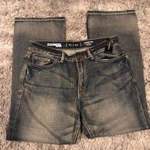 Express boot cut jeans